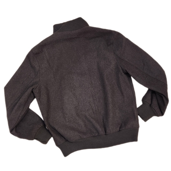 VINTAGE ROOSEVELT WOOL Zip Bomber Jacket, Men's XL - Picture 2 of 4